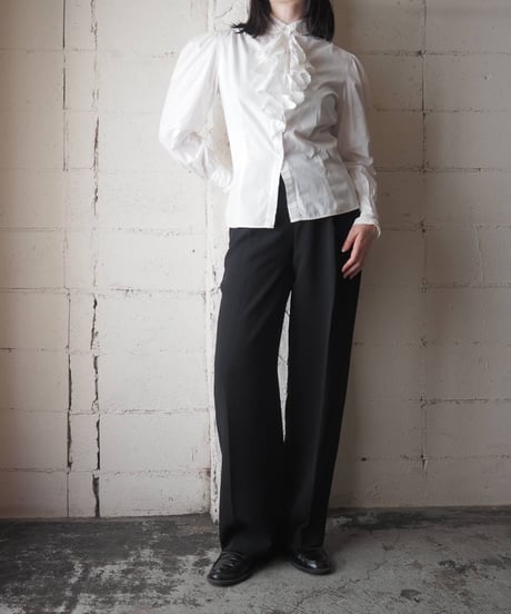 Ralph Lauren Frill Front Blouse WH