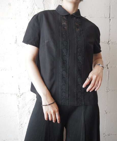1960's Euro S/S Blouse BK