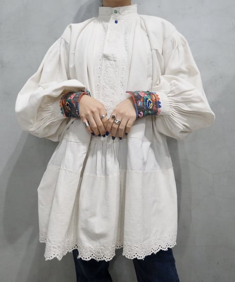 1930's Ukraine Embroidery Smock WH
