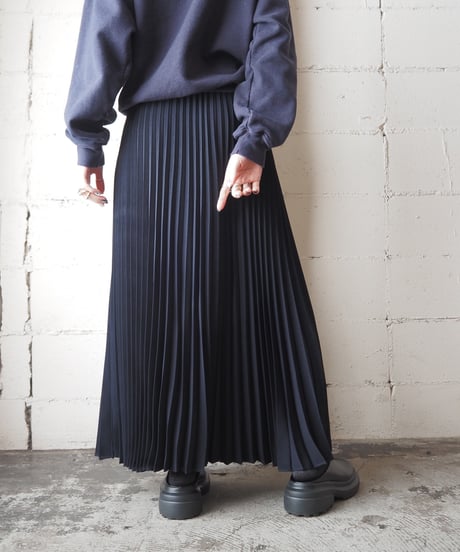Pleated Long Skirt NV