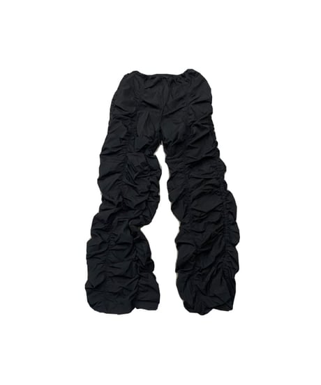 Many Drawstring Design Pants BK