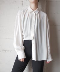 J.CREW Volume Sleeve Rayon Shirt WH