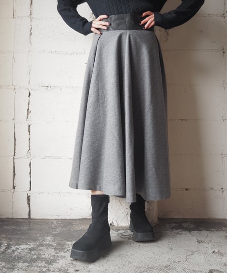 Waist Design Circular Skirt GR