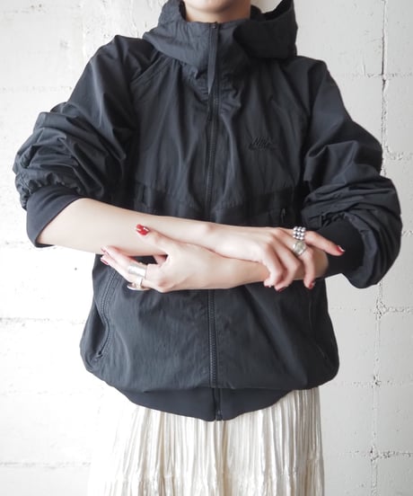 NIKE Zipup Hooded Jacket BK