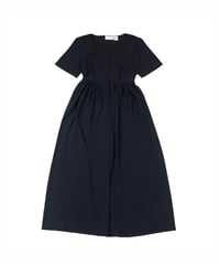 Front Button S/S Dress BK