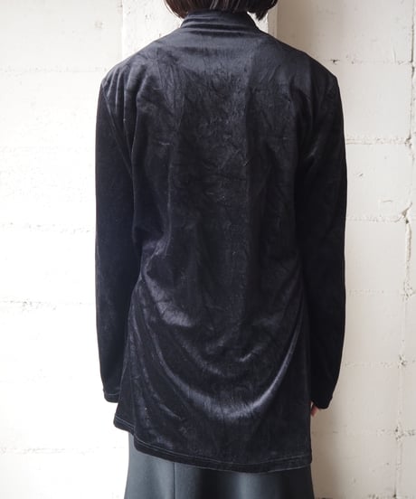 Velour China Shirt BK