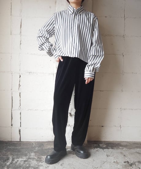 Velour Easy Pants BK