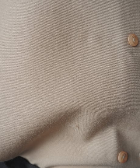 Round Collar Double Breasted Blouse BE