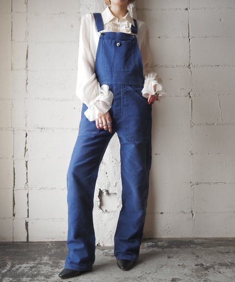 1980-90's EURO Moleskin Work Overall BL