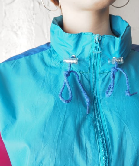 adidas Tricolor Color Half Zip Jacket GNPIBL