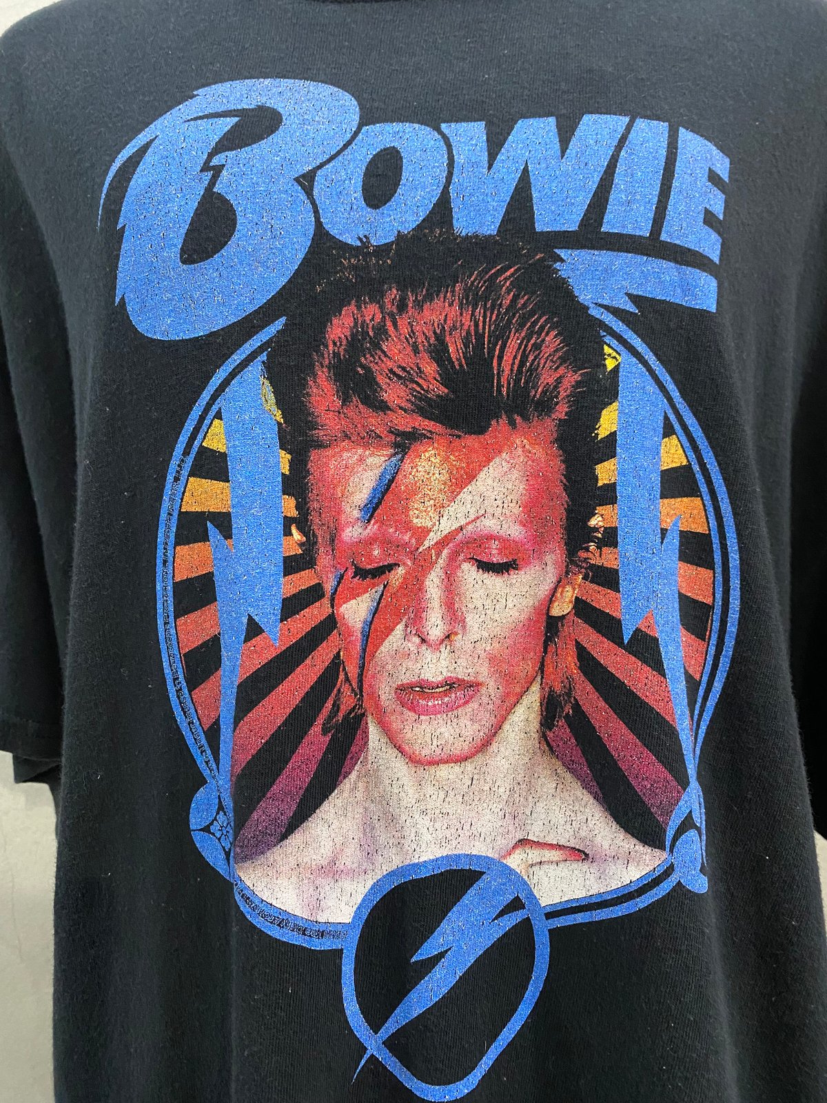David Bowie Print Tee BK | Orfeo