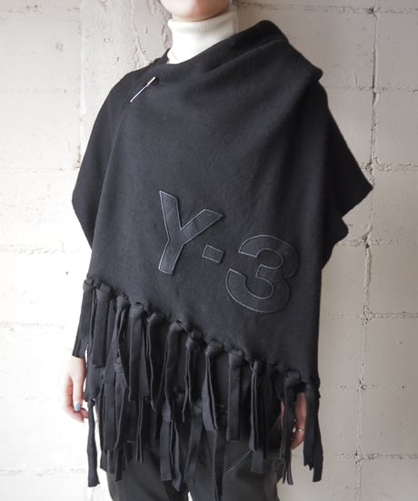 Y-3 Multi Way Poncho/Muffler BK