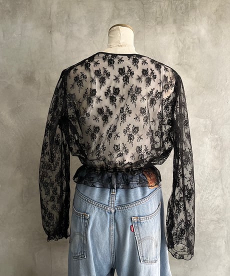Flower Lace Bolero BK