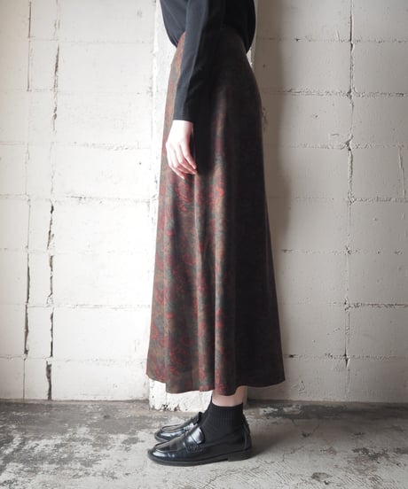LAUREN Ralph Lauren Silk Floral Skirt BRREKA