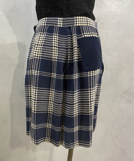 Ralph Lauren Check Pattern Tuck Pants BKBE