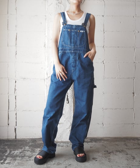 1990's Lee Denim Overall NV
