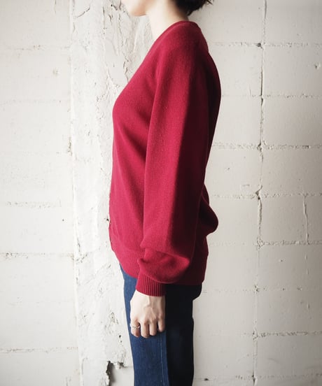 Vneck Knit Cardigan RE