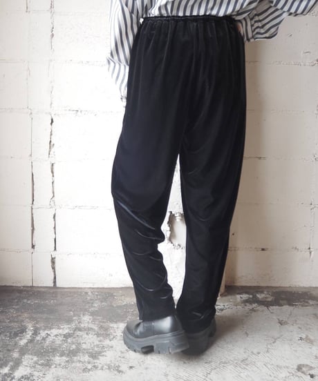 Velour Easy Pants BK