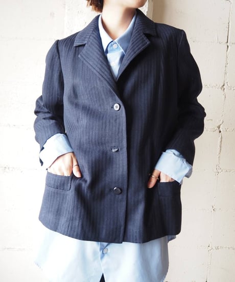Shadow Stripe Tailored Jacket NV