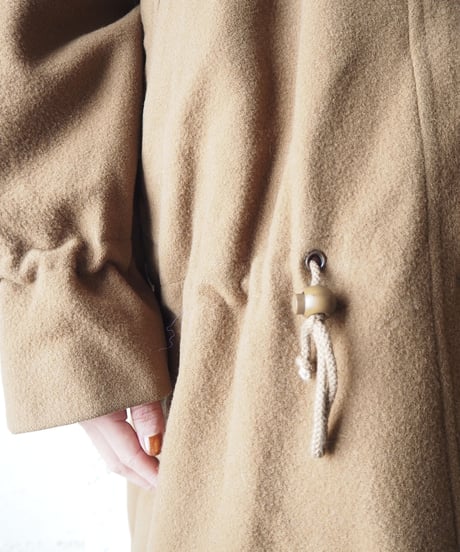 Hooded Wool Coat CM