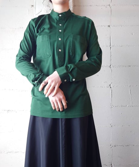 Band Collar Shirt GN