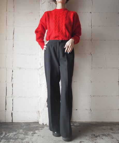 Wide Silhouette Pants BK