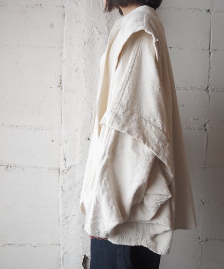 Dolman Sleeve Embroidered Jacket IV