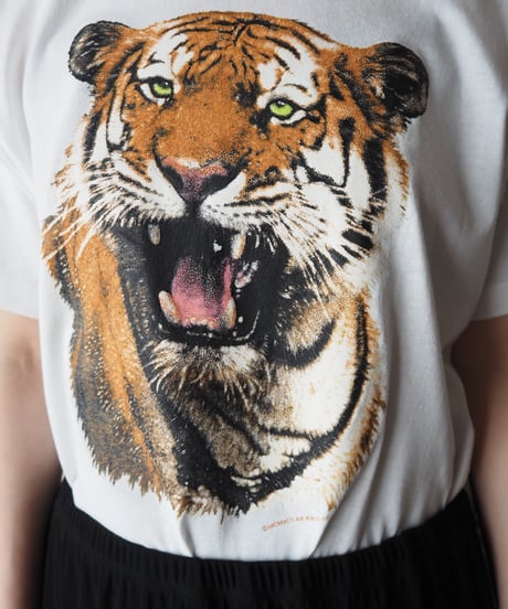1980's USA Tiger Print Tee WH