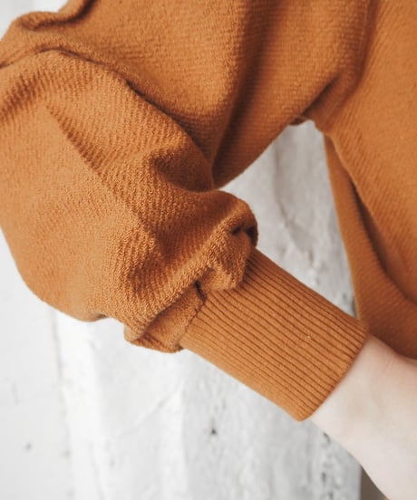 Round Collar Lib Design Cardigan BR