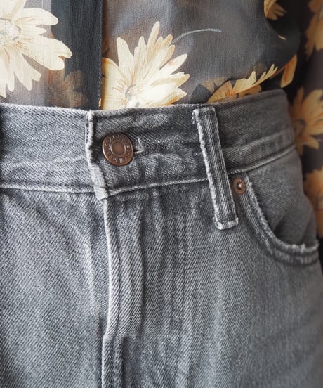 Levi's PREMIUM Deep Slit Denim Skirt GR