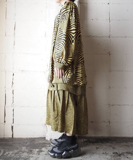 Leopard×Tiger Pattern Dress YEBK