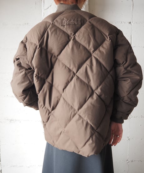 Rib Collar Quilting Jacket BR