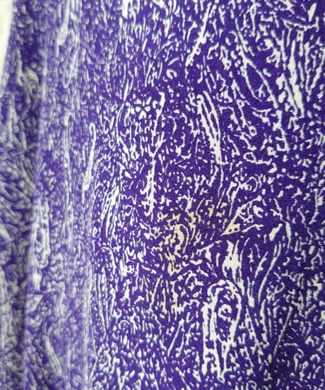 Paisley Pattern Rayon Dress PUR