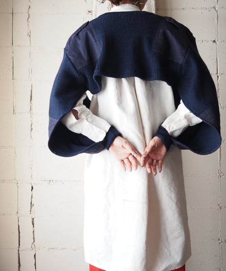 REMAKE Short Command 3D Flower Motif Knit RENV