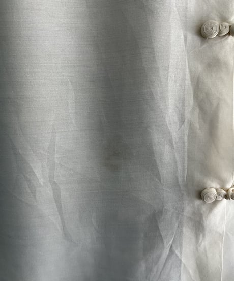 Front Lace China Silk Short Sleeve Blouse IV