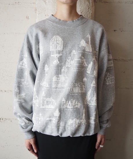 Right House Pattern  Sweat  GR