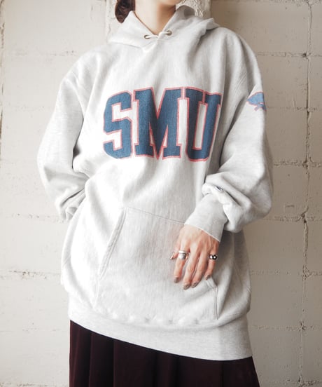Champion Reverse Weave "SMU" Hoodie GR