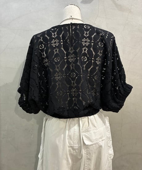 Desigual  Flower Lace Tops BK