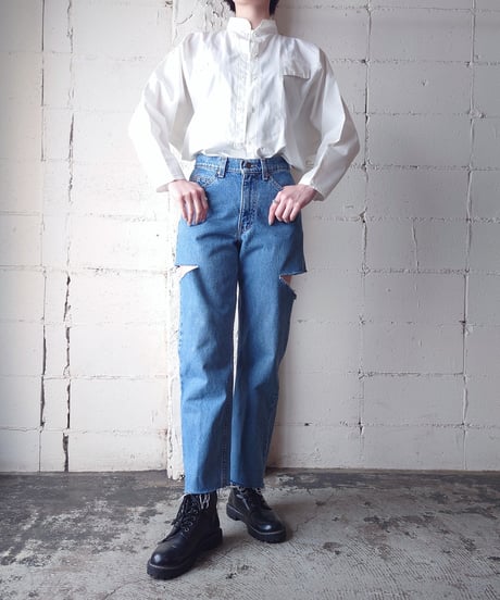 Stand  Collar  Design  Shirt WH