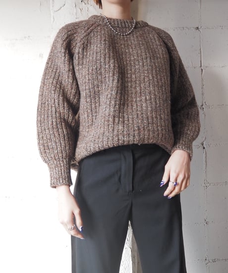 Mix Yarn Bulky Sweater BR