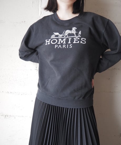HOMIÉS PARIS Logo Sweat BK