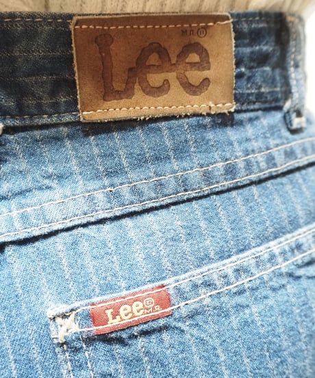 1980's Lee Stripe Denim Pants BL