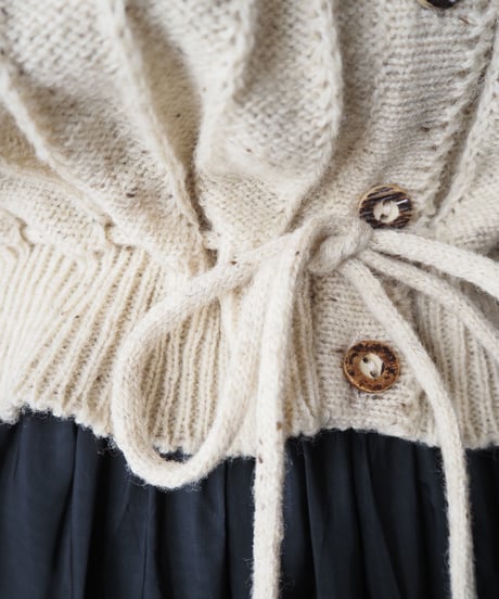 Puff Sleeve Drost Knit Cardigan IV