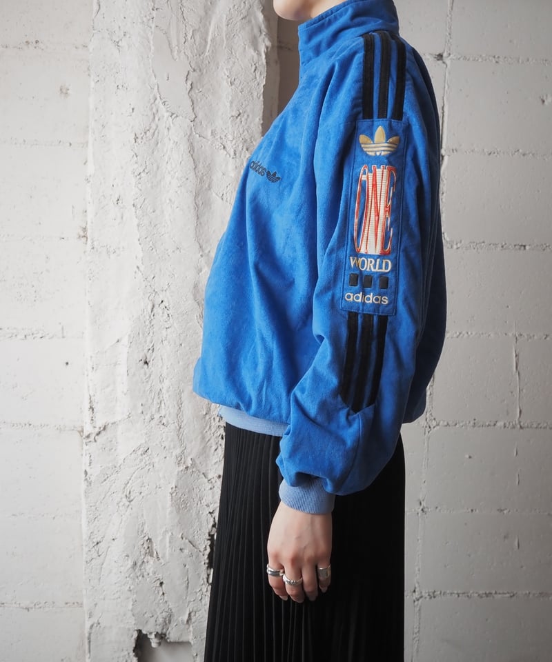 トップス 00s adidas velor fabric track jacket M トップス 00s adidas velor fabric track jacket M 2000s