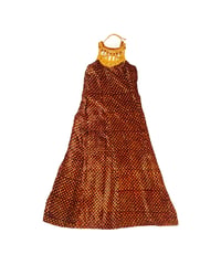 Beads Design Pattern Velour N/S Dress REYE
