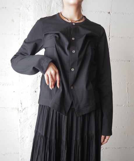 COMME des GARCONS Tuck Design  Crew Neck Cardigan BK