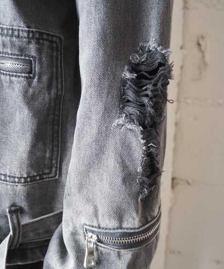 BALMAIN Denim Riders Jacket BK