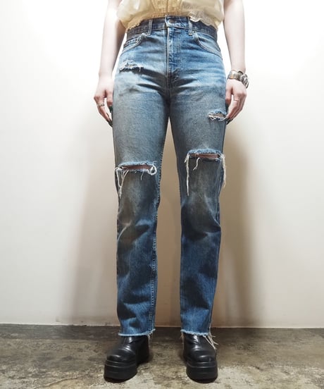 Levi's 505 USA Crashed Denim BL