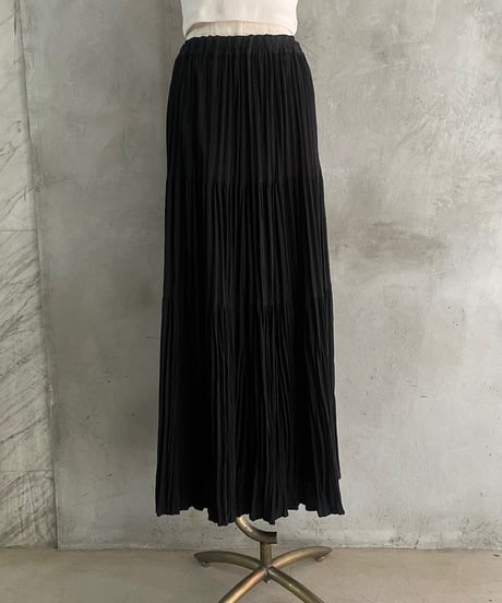 Tiered Easy Skirt BK