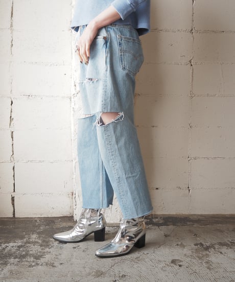 Remake Levi's 501 Crushed Denim LBL